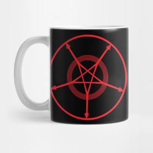 Guitar pentagram Mug